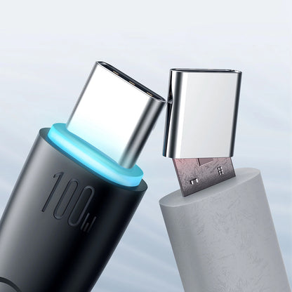 USB-A - USB-C Data- en Oplaadkabel Joyroom S-A32, 100W, 1m, Zwart