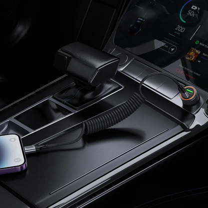 USB-C - Lightning Data- en Oplaadkabel HOCO X121, 27W, 1.5m, Zwart