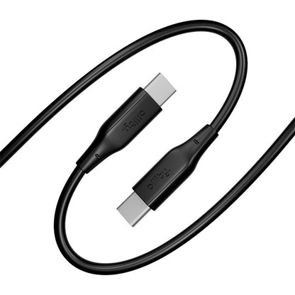 USB-C Data- en Oplaadkabel - USB-C Allity. AUC-02, 100W, 2m, Zwart