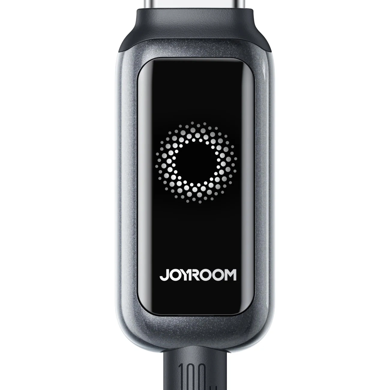 Data- en Oplaadkabel USB-A - Lightning Joyroom S-A55 StarFlight Display, 18W, 1.2m, Zwart