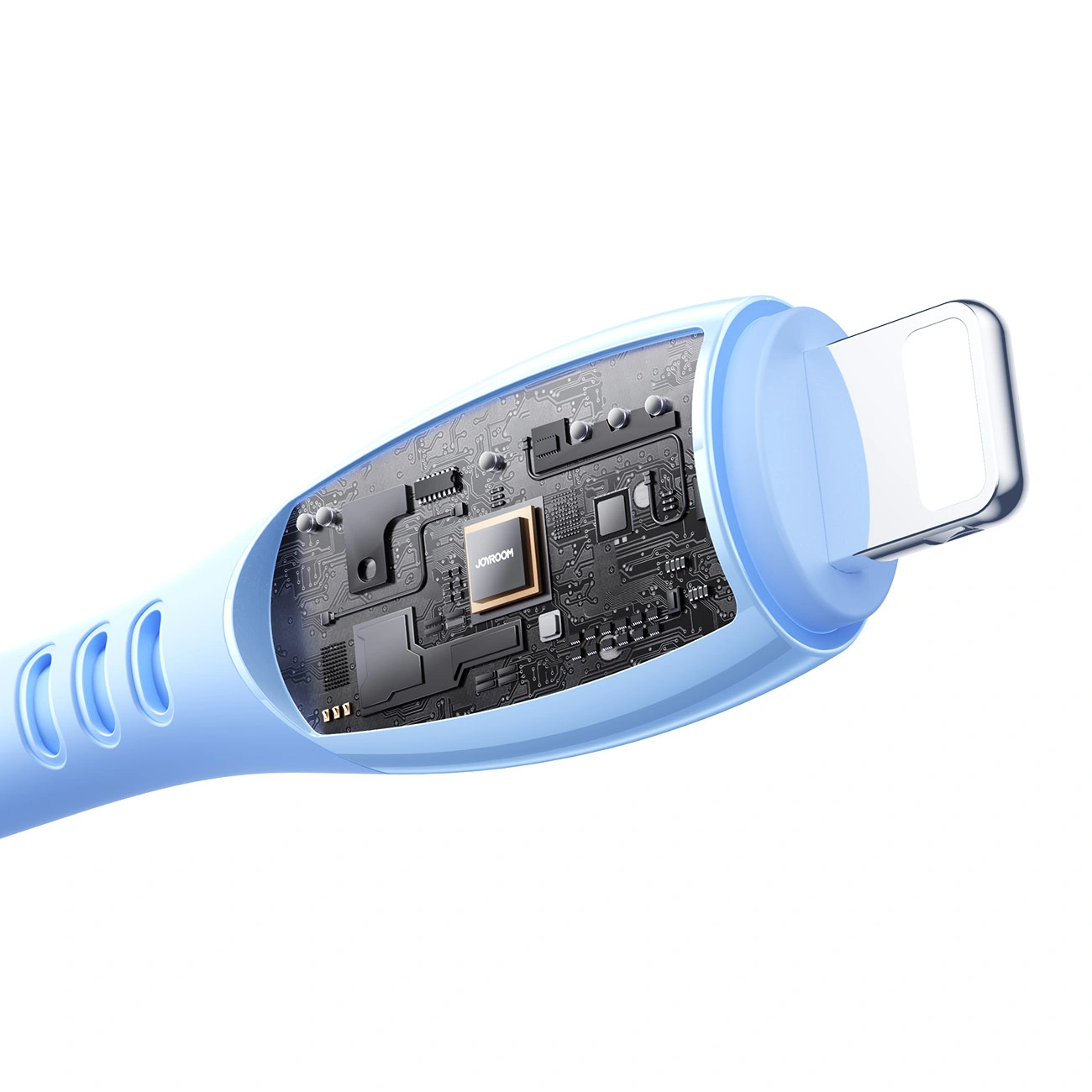 USB-C - Lightning Data- en Oplaadkabel Joyroom S-A59 Vibrant, 30W, 1.2m, Blauw