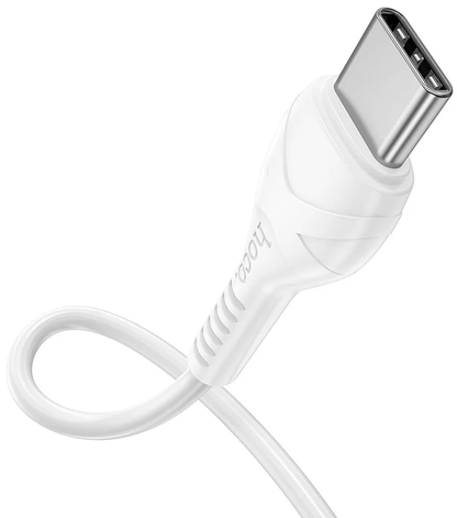 USB-C Data en Oplaadkabel - USB-C HOCO X37, 60W, 1m, Wit