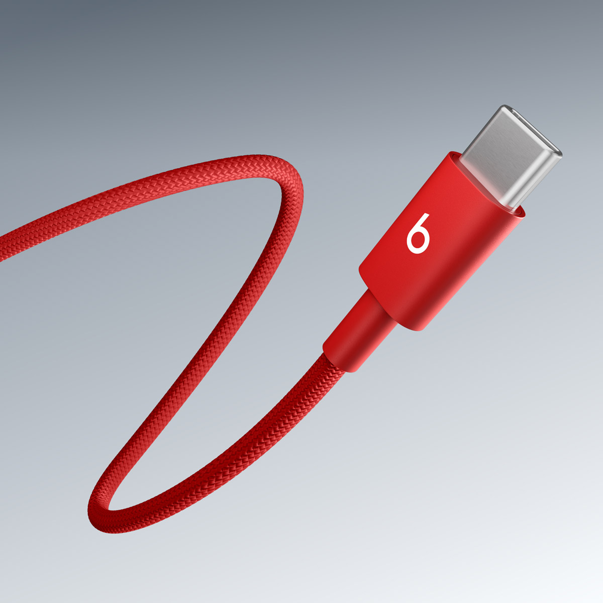 USB-C Data- en Oplaadkabel - USB-C Beats, 1.5m, Rood MDGF4ZM/A