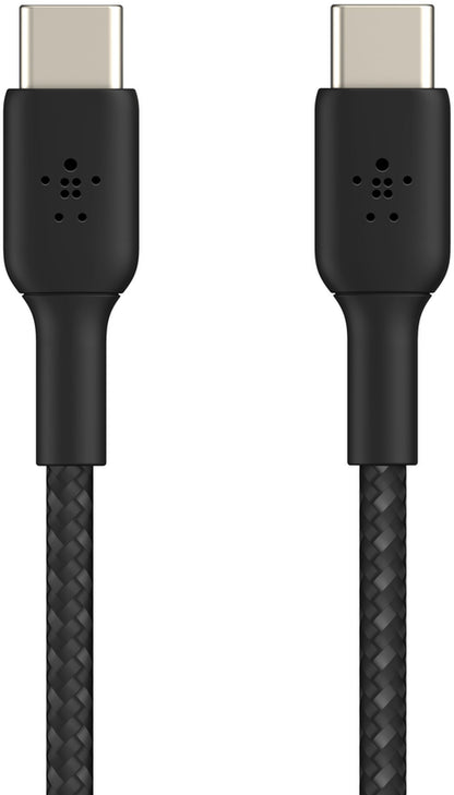 USB-C Data- en Oplaadkabel - USB-C Belkin BoostCharge Pro, 60W, 2m, Zwart CAB004bt2MBK