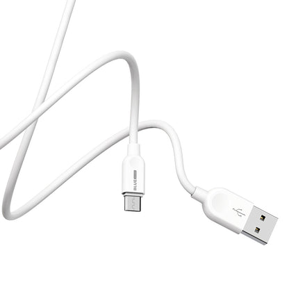 USB-A to microUSB Data and Charging Cable BLUE Power BM2BX14 LinkJet, 18W, 2m, White