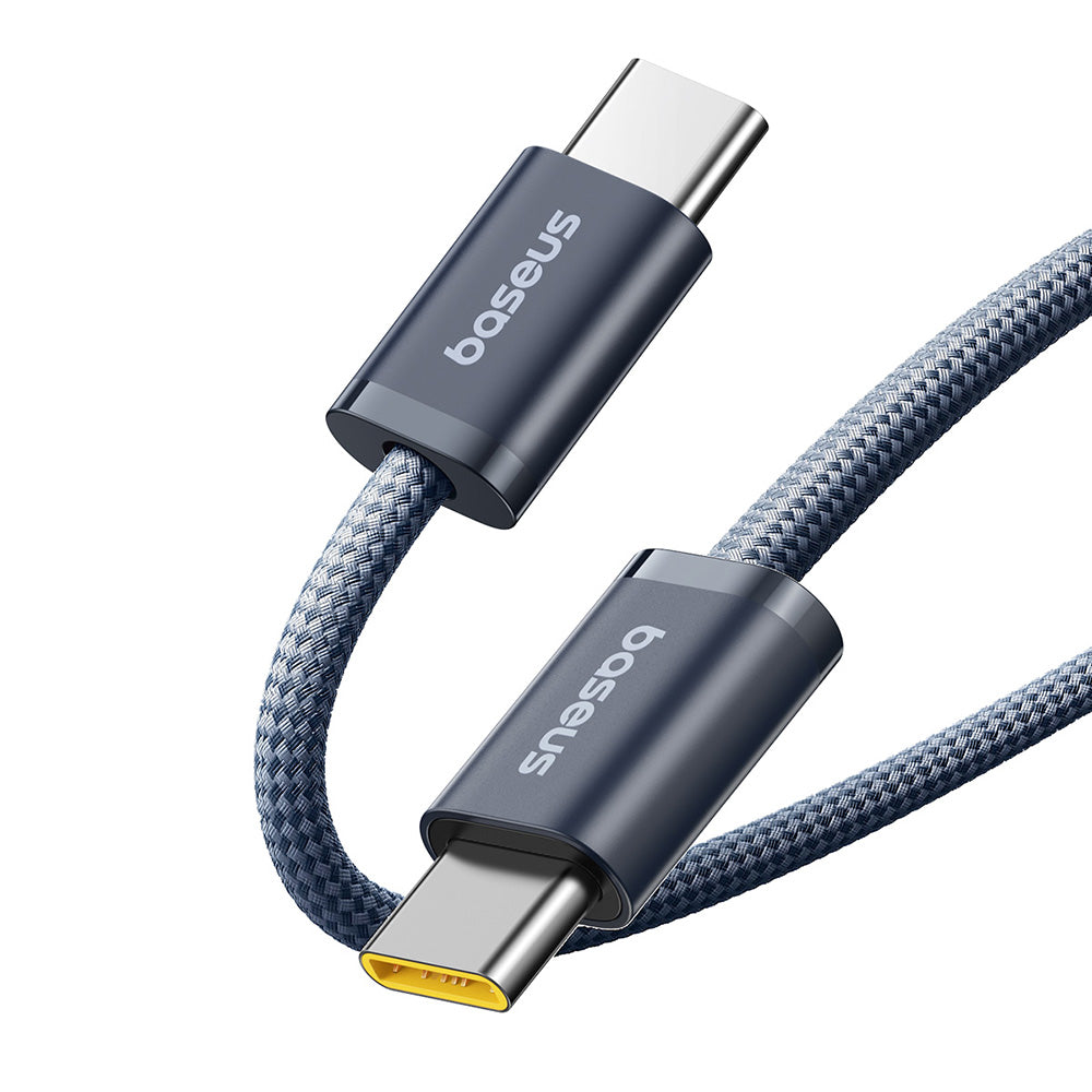 USB-C Data en Oplaadkabel - USB-C Baseus Dynamic 4 Series, 100W, 1m, Marineblauw P10381400121-00
