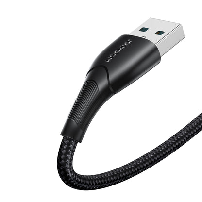 USB-A - USB-C Data- en Oplaadkabel Joyroom S-A32, 100W, 1m, Zwart