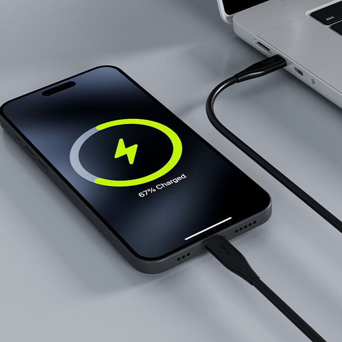 USB-C Data- en Oplaadkabel - USB-C Allity. AUC-02, 100W, 2m, Zwart