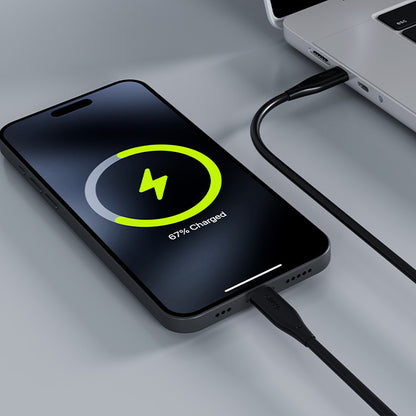 USB-C Data- en Oplaadkabel - USB-C Allity. AUC-02, 100W, 2m, Zwart