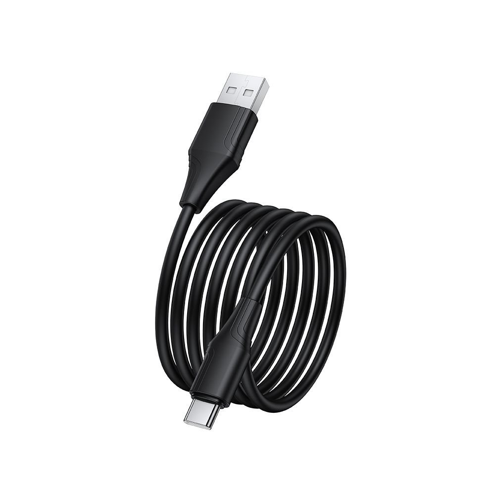 Data- en Oplaadkabel USB-A - USB-C HOCO X124, 18W, 1m, Zwart