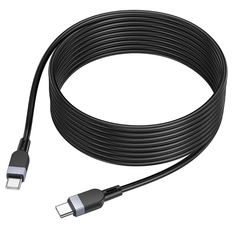 USB-C Data- en Oplaadkabel - USB-C HOCO X109, 60W, 3m, Zwart