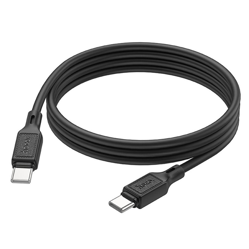 USB-C Data- en Oplaadkabel - USB-C HOCO X90, 60W, 1m, Zwart