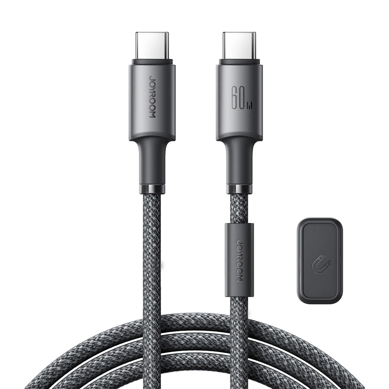 USB-C Data- en Oplaadkabel - USB-C Joyroom S-A50, 60W, 1.2m, Gri