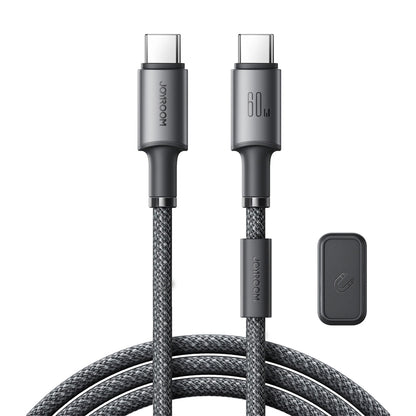 USB-C Data- en Oplaadkabel - USB-C Joyroom S-A50, 60W, 1.2m, Gri
