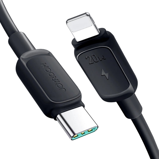USB-C - Lightning Data en Oplaadkabel Joyroom A14, 20W, 1.2m, Zwart