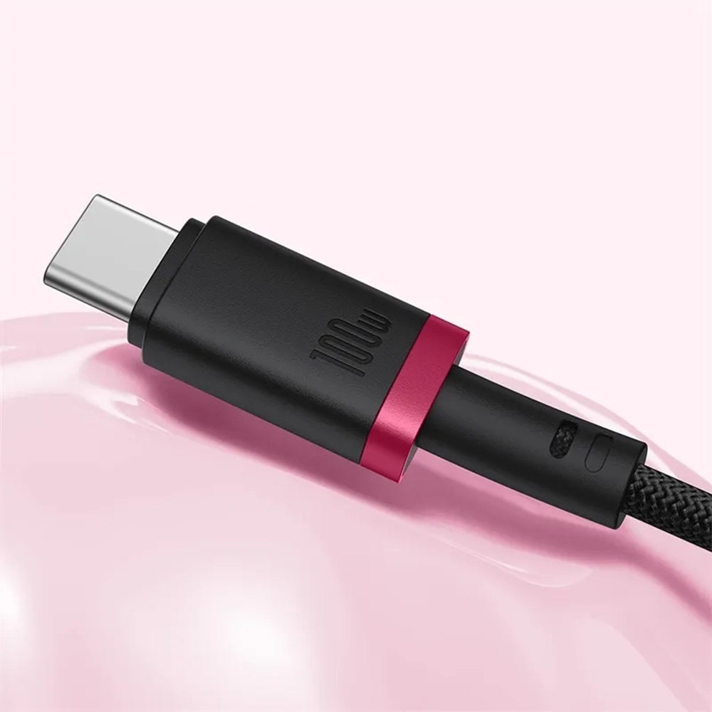 USB-C Data en Oplaadkabel - USB-C Baseus Dura Series, 240W, 1m, Rood P10377803U03-01