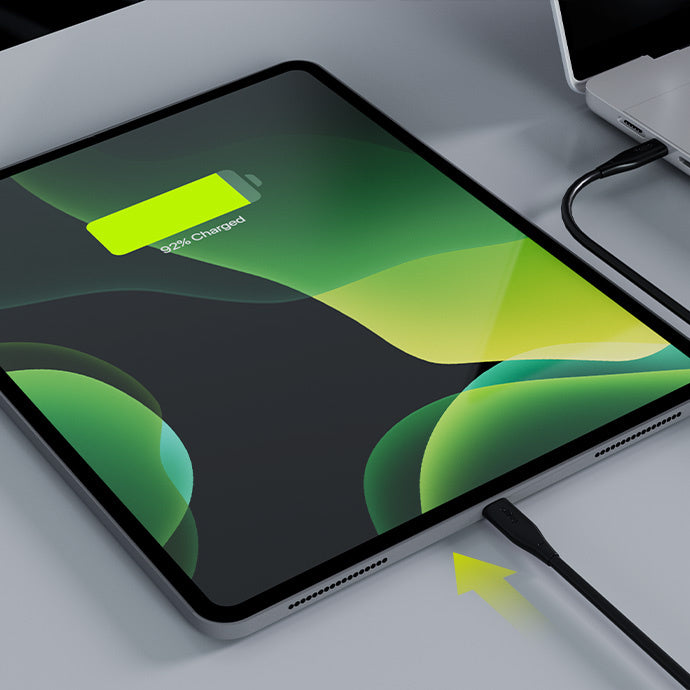 USB-C Data- en Oplaadkabel - USB-C Allity. AUC-02, 100W, 2m, Zwart