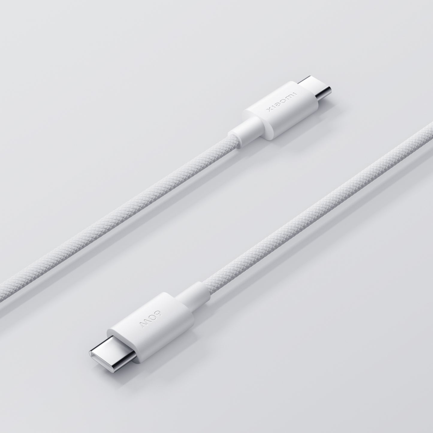 USB-C Data- en Oplaadkabel - USB-C Xiaomi, 60W, 1m, Wit BHR0878GL