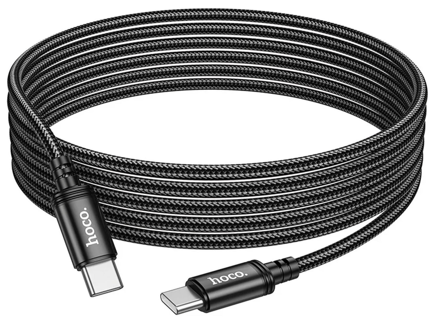 USB-C Data- en Oplaadkabel - USB-C HOCO X91, 60W, 3m, Zwart