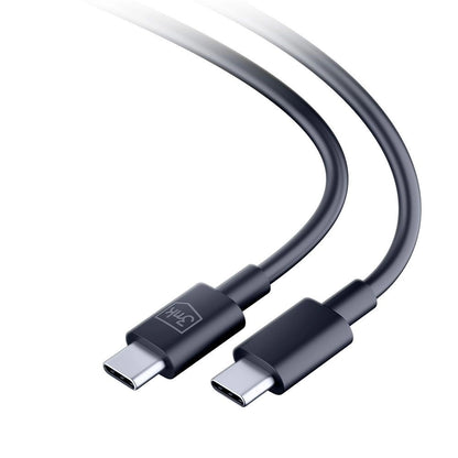 USB-C Data- en Oplaadkabel - USB-C 3MK Hyper, 100W, 1.2m, Zwart