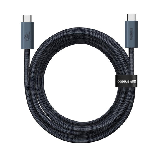 USB-C - USB-C Data- en Oplaadkabel Baseus Flash Series II, 240W, 1.8m, Zwart P10311803112-00