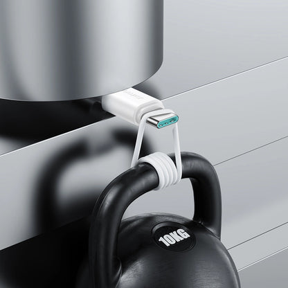 Data- en Oplaadkabel USB-A - USB-C Joyroom S-UC027A9, 20W, 1m, Zwart