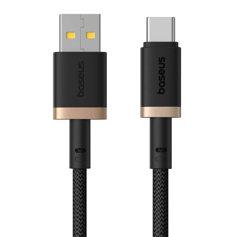 Data- en Oplaadkabel USB-A - USB-C Baseus Dura Series, 60W, 1m, Goud P10377802U01-00