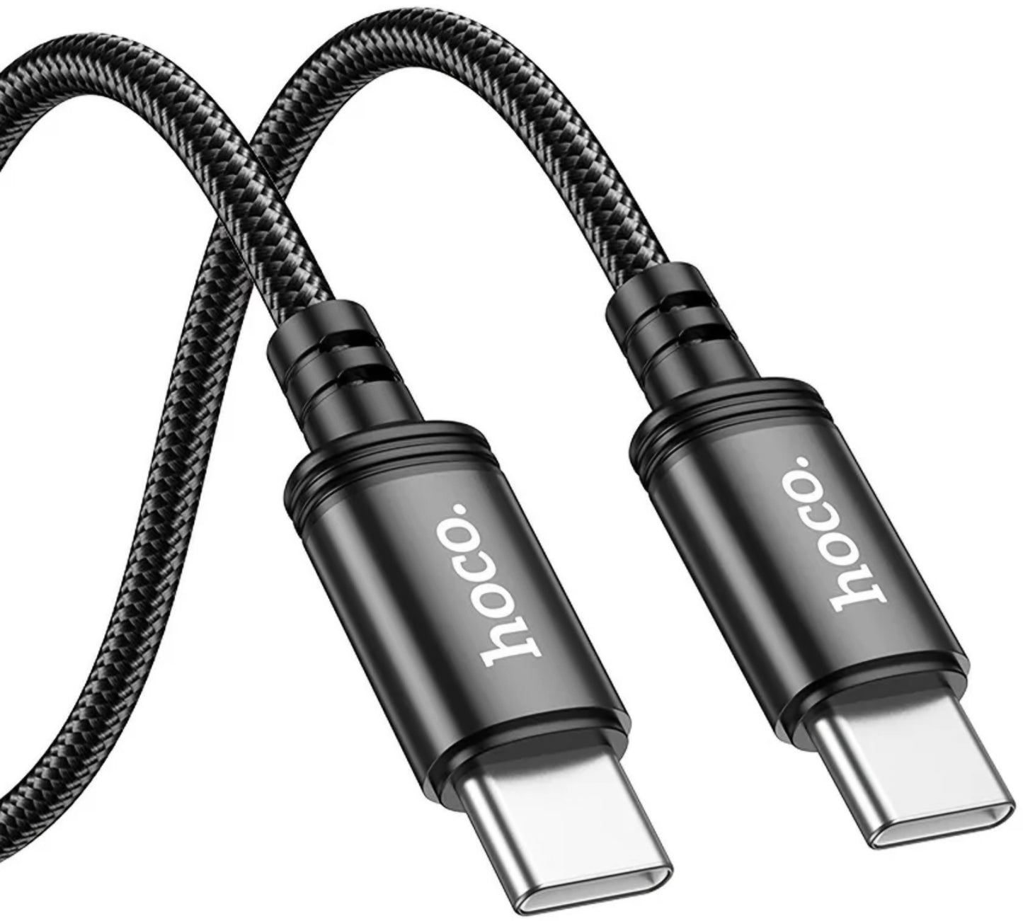 USB-C Data- en Oplaadkabel - USB-C HOCO X91, 60W, 3m, Zwart