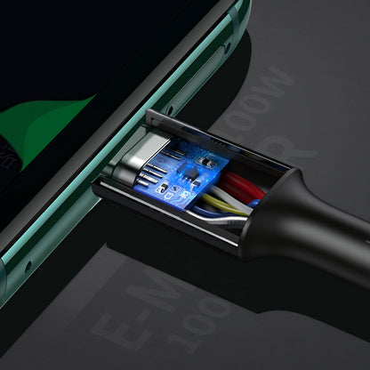 USB-C Data- en Oplaadkabel - USB-C UGREEN US300, 100W, 2m, Wit