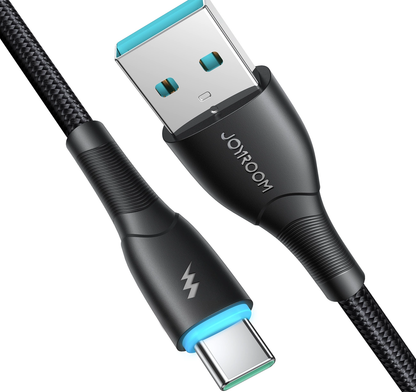 Data- en Oplaadkabel USB-A - USB-C Joyroom S-A32, 18W, 1m, Zwart