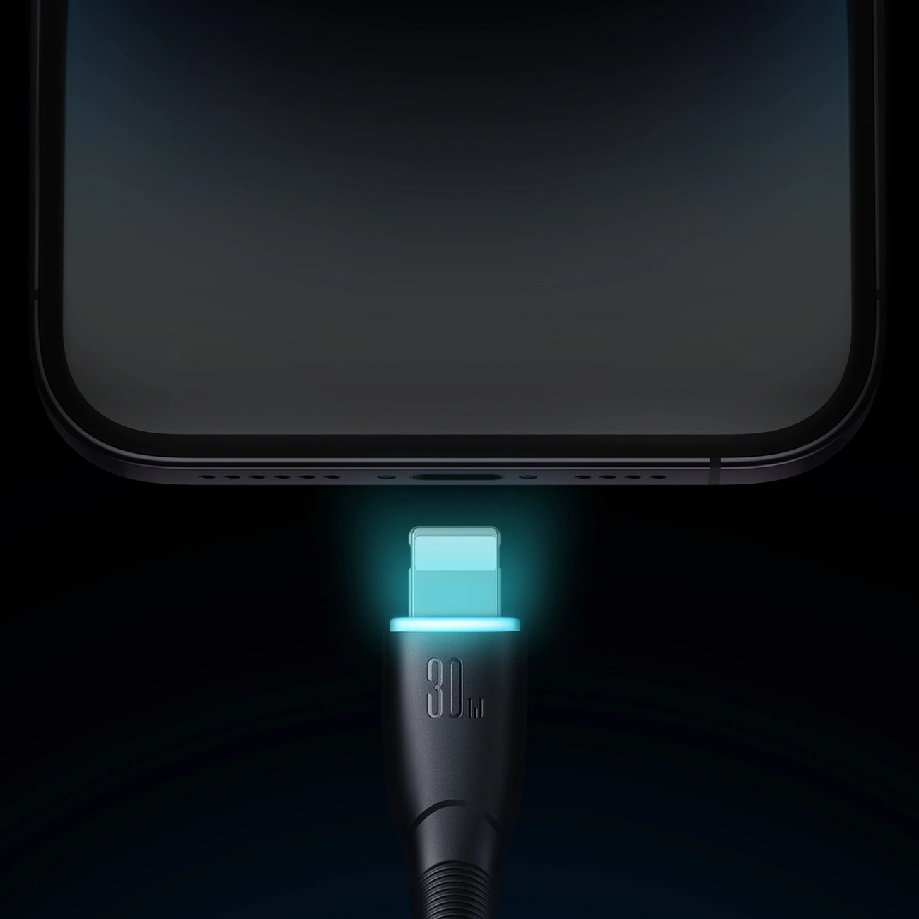 USB-C - Lightning Data en Oplaadkabel Joyroom S-A32, 30W, 1m, Zwart