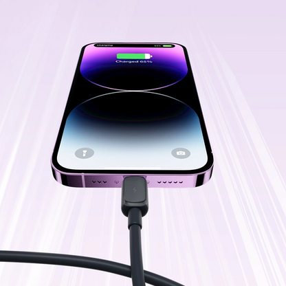 USB-A - Lightning Data- en Oplaadkabel Joyroom S-A14, 18W, 1,2m, Zwart