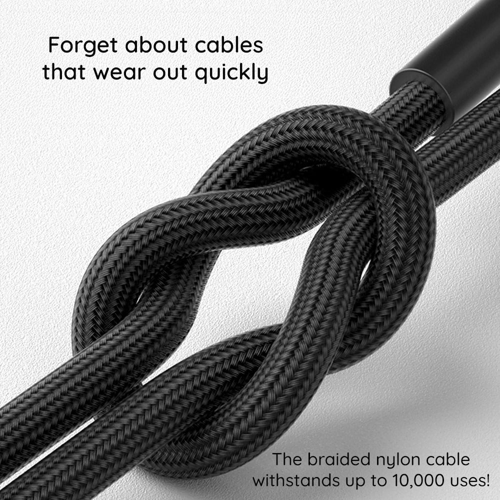 Data- en Oplaadkabel USB-A - Lightning ColorWay CW-CBUL004, 18W, 1m, Rood