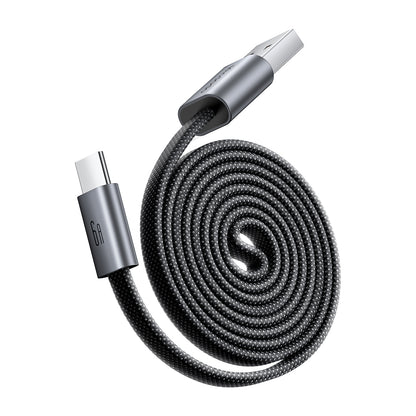 USB-A - USB-C Data- en Oplaadkabel McDodo CA-1200, 60W, 1m, Zwart