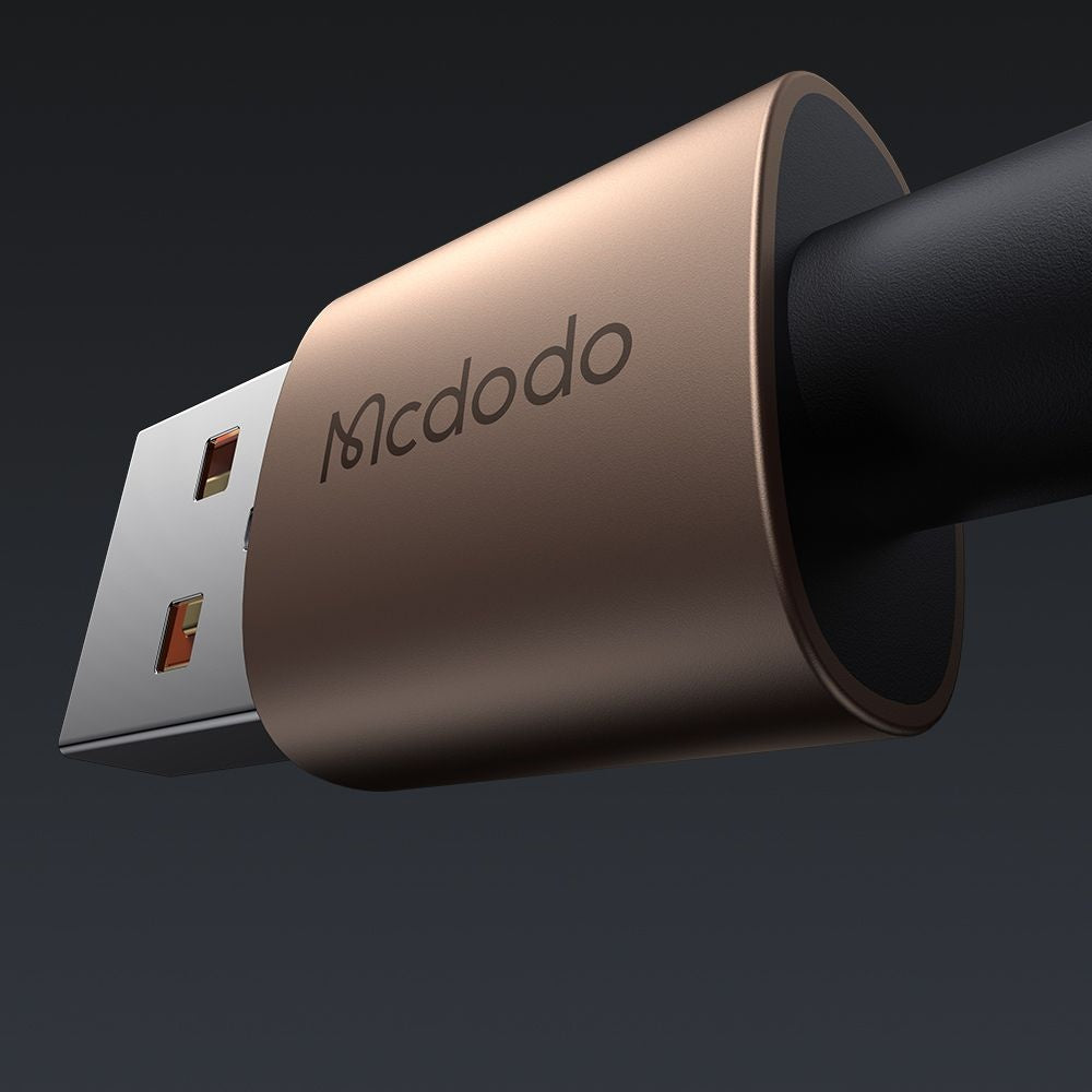 Data- en Oplaadkabel USB-A - USB-C McDodo CA-6891, 66W, 1.2m, Goud