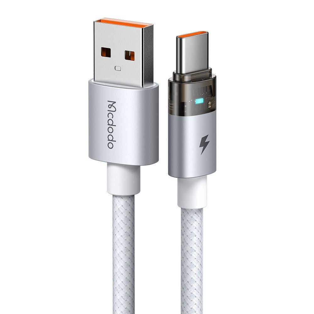 Data- en Oplaadkabel USB-A - USB-C McDodo CA-6892, 66W, 1.2m, Wit