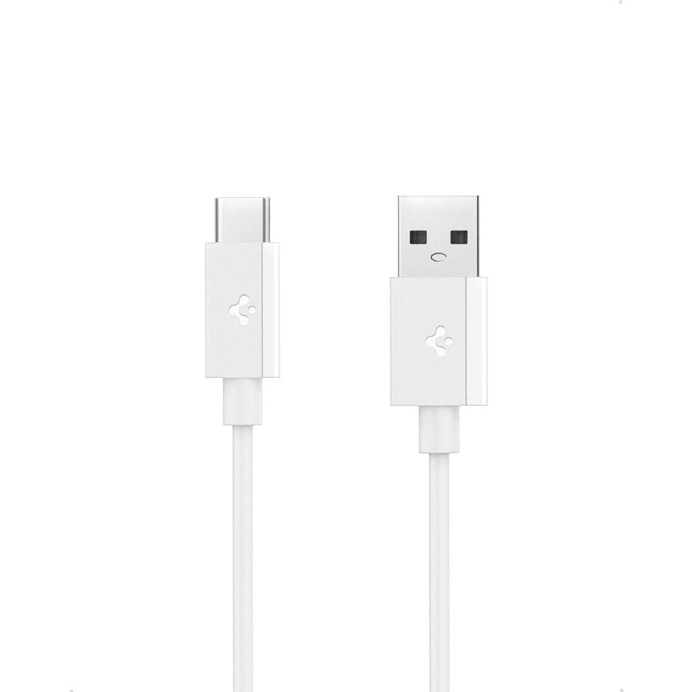 Data- en Oplaadkabel USB-A - USB-C Spigen Essential, 60W, 2m, Wit