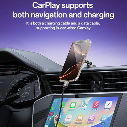 Data- en Oplaadkabel USB-A - USB-C Yesido CA135C, 18W, 1.2m, Zwart