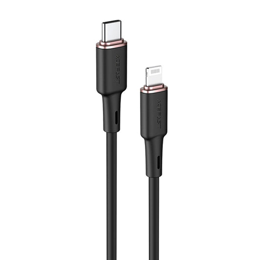 Data- en Oplaadkabel USB-C - Lightning Acefast C2-01, 30W, 1.2m, Zwart
