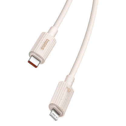 Data- en Oplaadkabel USB-C - Lightning Baseus Habitat, 20W, 2m, Groen P10360201631-01