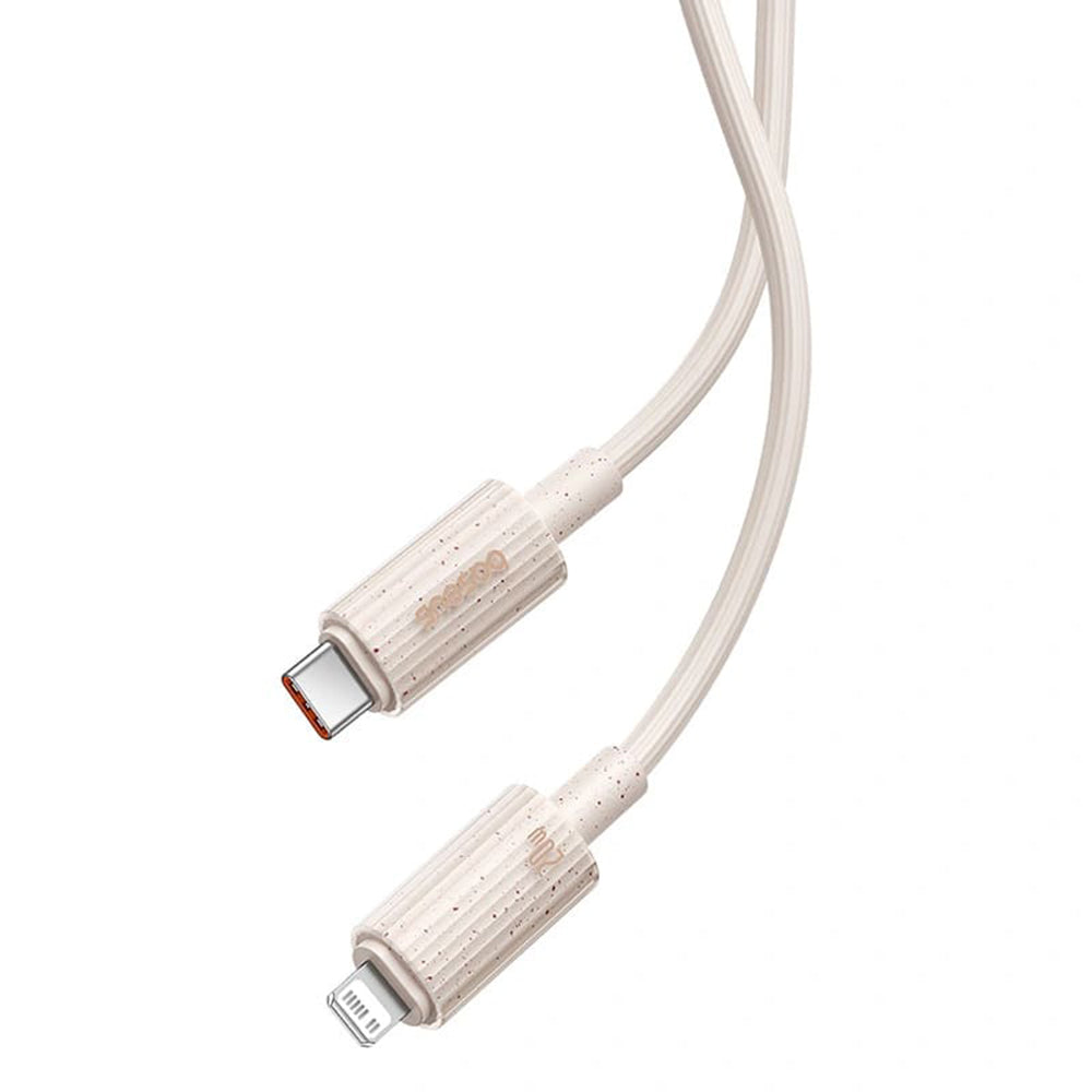 Data- en Oplaadkabel USB-C - Lightning Baseus Habitat, 20W, 2m, Groen P10360201631-01