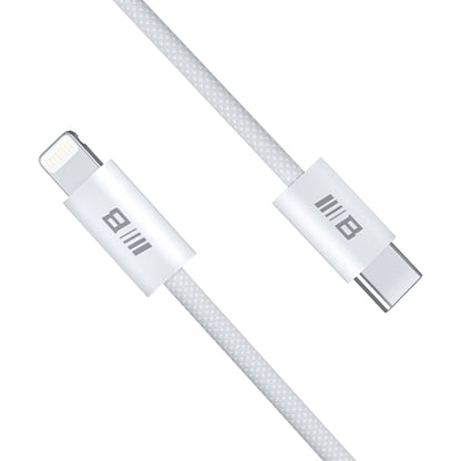 Data- en Oplaadkabel USB-C - Lightning Blueo, 20W, 2m, Wit