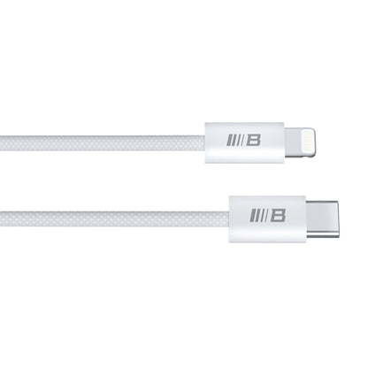 Data- en Oplaadkabel USB-C - Lightning Blueo, 20W, 2m, Wit