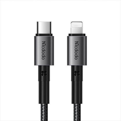 Data- en Oplaadkabel USB-C - Lightning McDodo CA-2850, 36W, 1.2m, Zwart