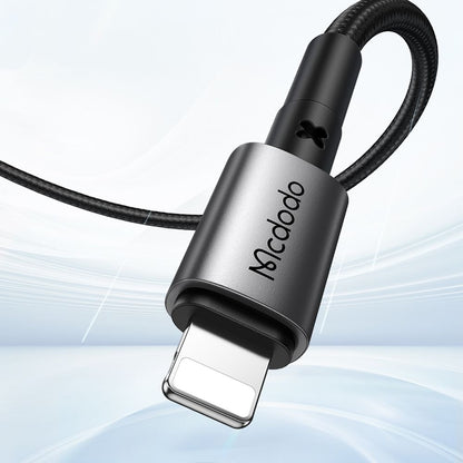 Data- en Oplaadkabel USB-C - Lightning McDodo CA-2850, 36W, 1.2m, Zwart
