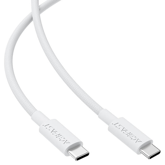 USB-C Data and Charging Cable - USB-C Acefast C18-03, 60W, 1.2m, White