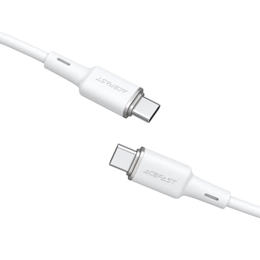 USB-C Data en Oplaadkabel - USB-C Acefast C2-03, 60W, 1.2m, Zwart