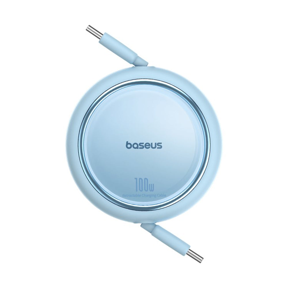 USB-C Data and Charging Cable - USB-C Baseus Free2Draw Mini Retractable, 100W, 1m, Blue P10364500311-00