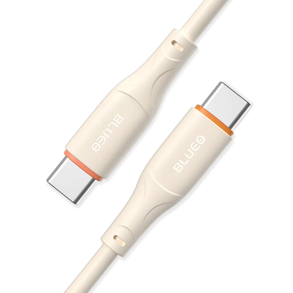 Data- en Oplaadkabel USB-C - USB-C Blueo Ape Legend, 100W, 1.5m, Oranje
