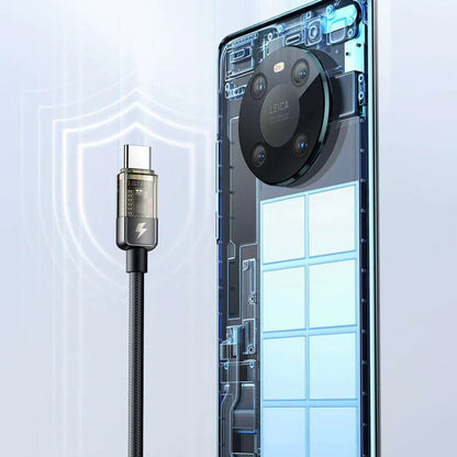 USB-C Data and Charging Cable - USB-C McDodo CA-2840 Auto Power Off, 100W, 1.2m, Black